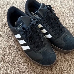 Adidas Black and White Women's Sneakers